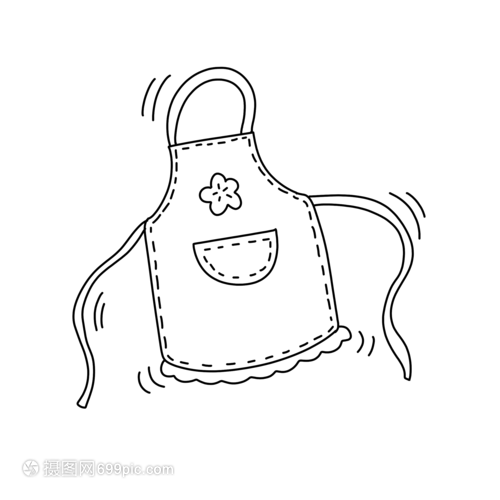 围裙简笔画