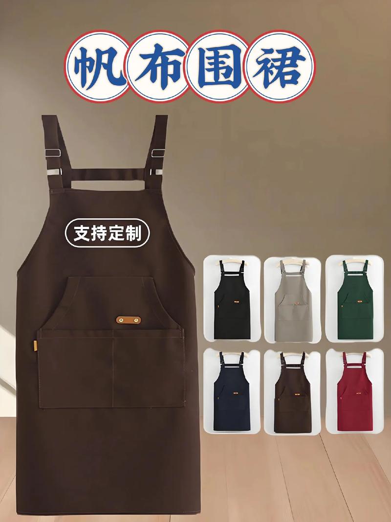 简约时尚 餐饮专用围裙，厨房与职场的全能伴侣