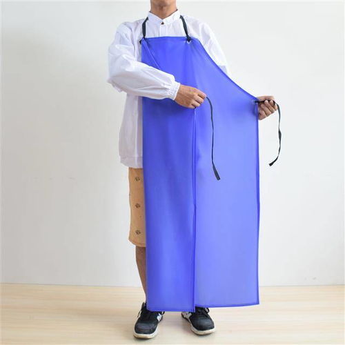 蓝色守护 厨房与工业中的多面手——防水防油围裙